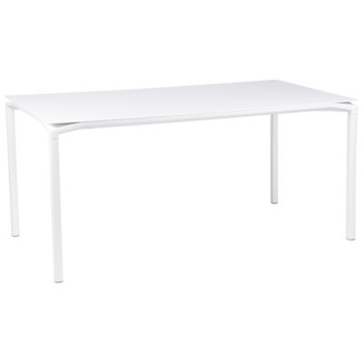 Fermob Calvi Table - Color: White - Size: 63x31 - 874401