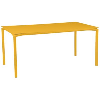 FRM2410176 Fermob Calvi Table - Color: Yellow - Size: 63x31 - sku FRM2410176