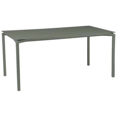 Fermob Calvi Table - Color: Green - Size: 63x31 - 874448