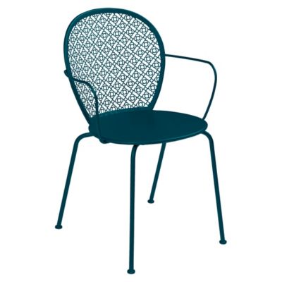 Fermob Lorette Armchair - Set of 2 - Color: Blue - 571221