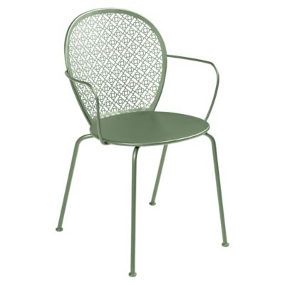 Fermob Lorette Armchair - Set of 2 - Color: Green - 571282