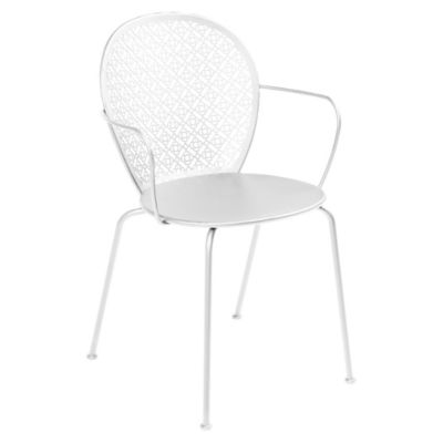 Fermob Lorette Armchair - Set of 2 - Color: White - 571201