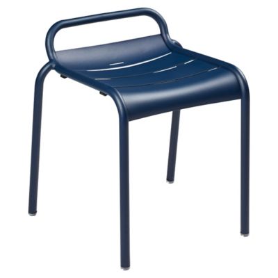 Fermob Luxembourg Stool - Set of 2 - Color: Blue - 411192