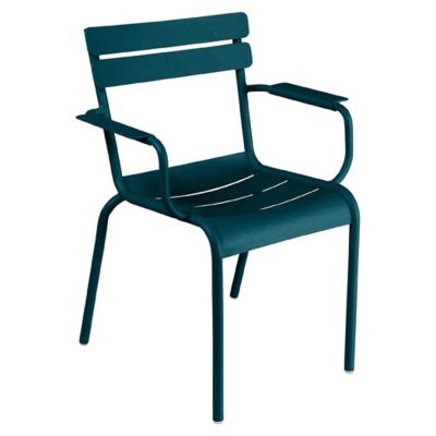 FRM2223061 Fermob Luxembourg Armchair - Set of 4 - Color: Blu sku FRM2223061