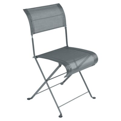 Fermob Dune Stereo OTF Side Chair - Set of 2 - Color: Grey - 120126ST