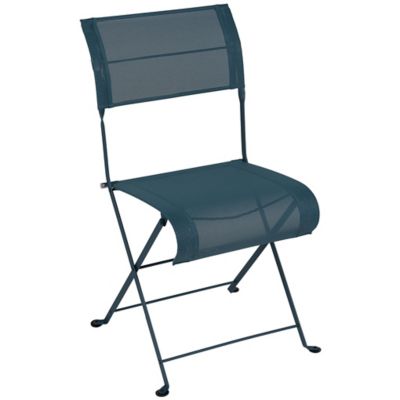 Fermob Dune Stereo OTF Side Chair - Set of 2 - Color: Blue - 120121ST