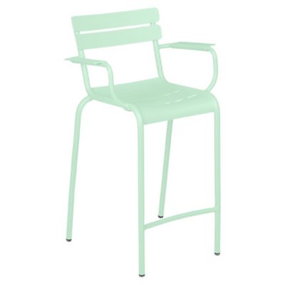 Fermob Luxembourg High Armchair - Set of 2 - Color: Green - 411383