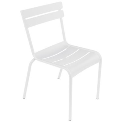 Fermob Luxembourg Side Chair - Set of 4 - Color: White - 4101014