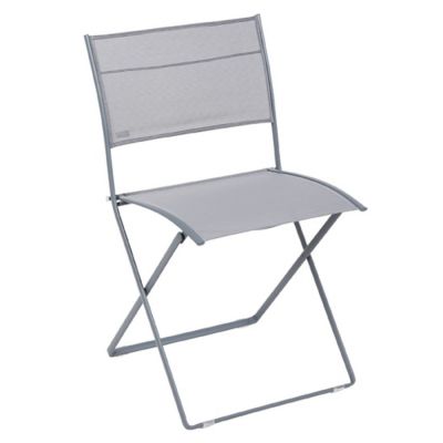 Fermob Plein Air Stereo OTF Side Chair - Set of 2 - Color: Grey - 830126ST