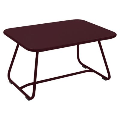 Fermob Sixties Rectangular Low Table in Purple