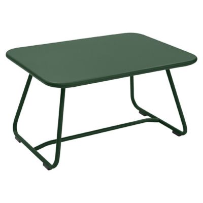 Fermob Sixties Rectangular Low Table in Green