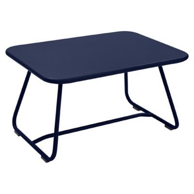 Fermob Sixties Rectangular Low Table in Blue