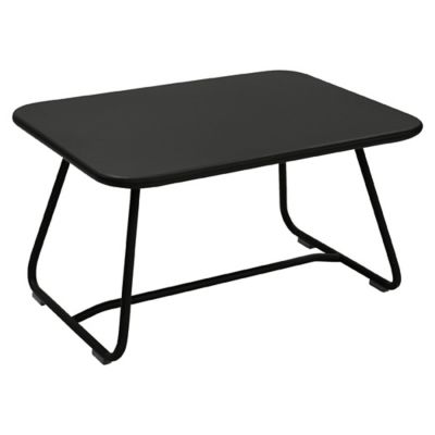 Fermob Sixties Rectangular Low Table in Black