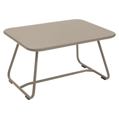 Fermob Sixties Rectangular Low Table in Beige