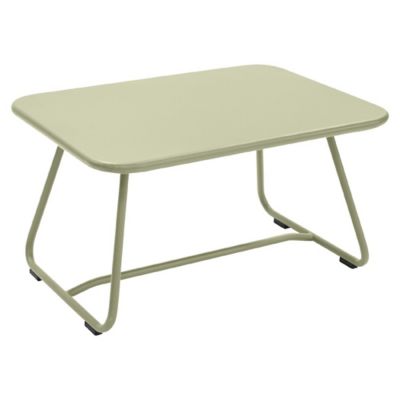 Fermob Sixties Rectangular Low Table in Green