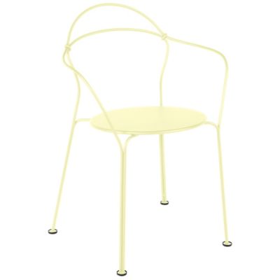 Fermob Airloop Armchair - Set of 2 - Color: Yellow - 7312A6