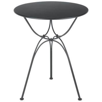 Fermob Airloop Round Table - Color: Black - 732047