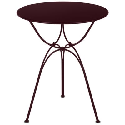 FRM2401263 Fermob Airloop Round Table - Color: Red - 7320B9 sku FRM2401263