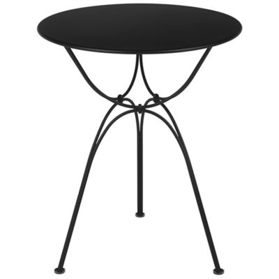 FRM2401275 Fermob Airloop Round Table - Color: Black - 732042 sku FRM2401275