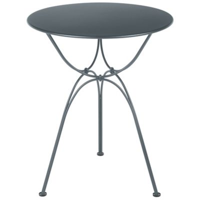 Fermob Airloop Round Table - Color: Grey - 732026