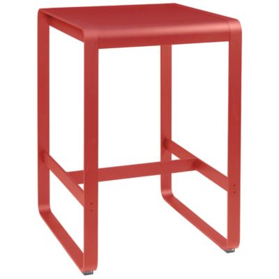 Fermob Bellevie High Table - Color: Orange - Size: Small - 846745