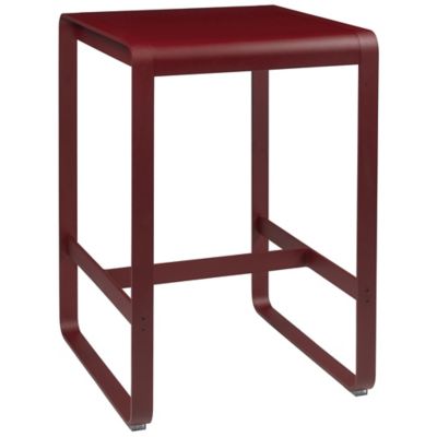 Fermob Bellevie High Table - Color: Red - Size: Small - 846743