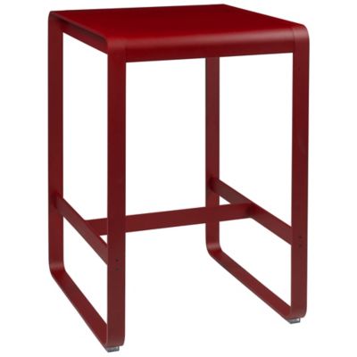 Fermob Bellevie High Table - Color: Red - Size: Small - 846767