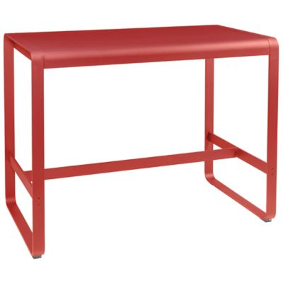 Fermob Bellevie High Table - Color: Orange - Size: Large - 846445