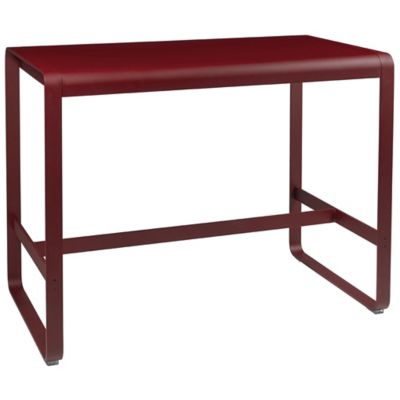 Fermob Bellevie High Table - Color: Red - Size: Large - 846443