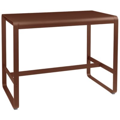 Fermob Bellevie High Table - Color: Red - Size: Large - 846420