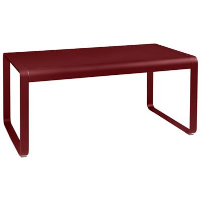 Fermob Bellevie Mid Height Table - Color: Red - Size: Large - 845743