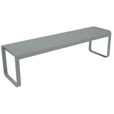 Fermob Bellevie Premium Bench - Color: Grey - 8418C7