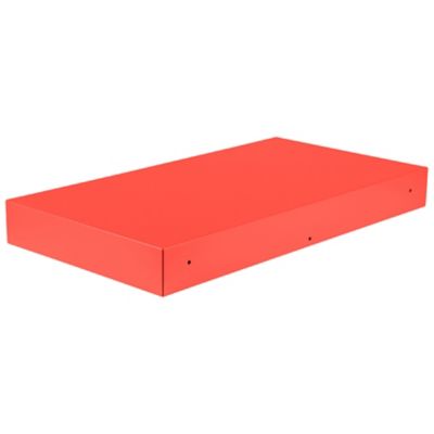 Fermob Bellevie Rectangular Connecting Shelf - Color: Orange - 845245