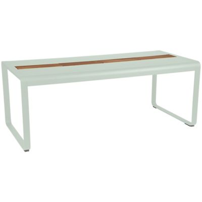 Fermob Bellevie Dining Table with Storage - Color: Green - 8434A7