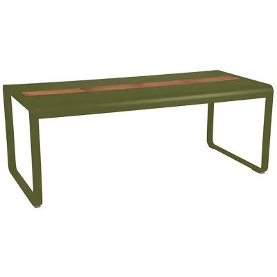 Fermob Bellevie Dining Table with Storage - Color: Green - 8434D3