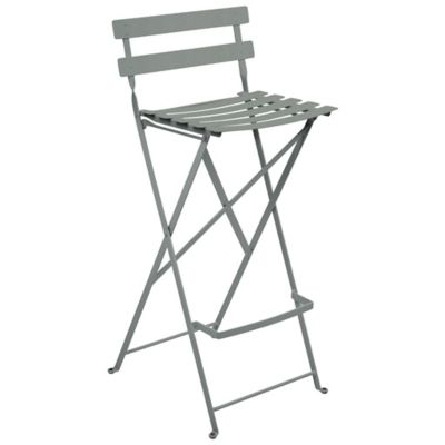 Fermob Bistro Barstool - Set of 2 - Color: Grey - 5113C7