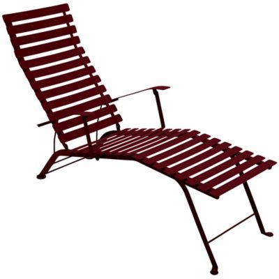 Fermob Bistro Chaise Lounge - Color: Red - 1601B9