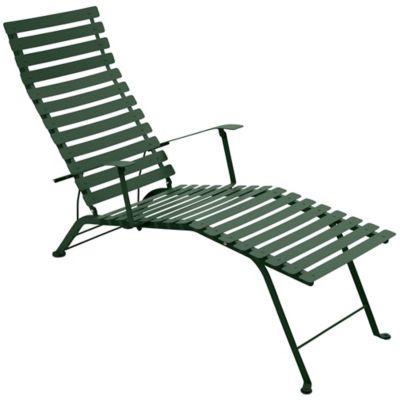 FRM2402579 Fermob Bistro Chaise Lounge - Color: Green - 16010 sku FRM2402579