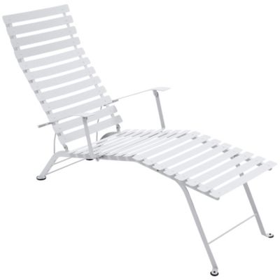 Fermob Bistro Chaise Lounge - Color: White - 160101