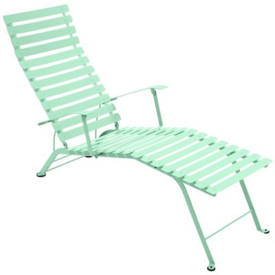 FRM2402590 Fermob Bistro Chaise Lounge - Color: Green - 16018 sku FRM2402590