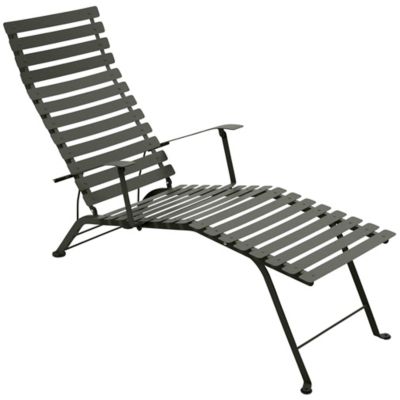 FRM2402593 Fermob Bistro Chaise Lounge - Color: Green - 16014 sku FRM2402593