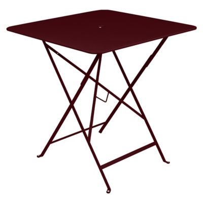 FRM2402661 Fermob Bistro+ Square Table - Color: Red - Size: L sku FRM2402661