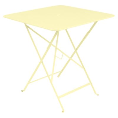 Fermob Bistro+ Square Table - Color: Yellow - Size: Large - 0212A6