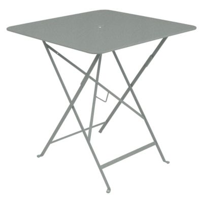 Fermob Bistro+ Square Table - Color: Grey - Size: Large - 0212C7