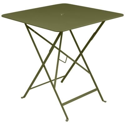 FRM2525385 Fermob Bistro+ Square Table - Color: Green - Size: sku FRM2525385