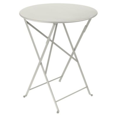 FRM2549380 Fermob Bistro+ Round Table - Color: Grey - 0210A5 sku FRM2549380