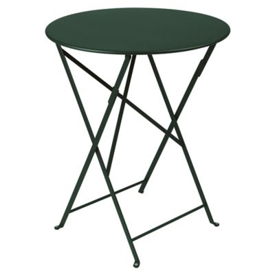 Fermob Bistro+ Round Table - Color: Green - 021002