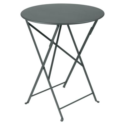 FRM2549372 Fermob Bistro+ Round Table - Color: Grey - 021026 sku FRM2549372