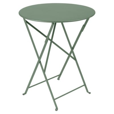 FRM2549366 Fermob Bistro+ Round Table - Color: Green - 021082 sku FRM2549366