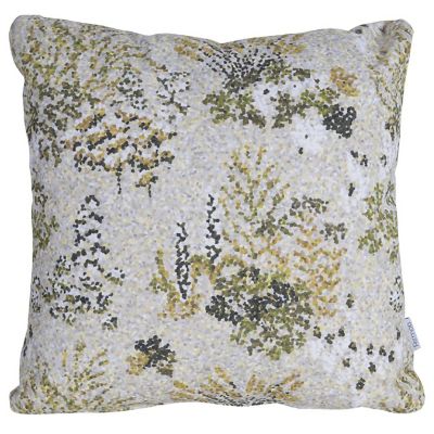 FRM2525399 Fermob Bouquet Sauvage Square Pillow - Color: Brow sku FRM2525399